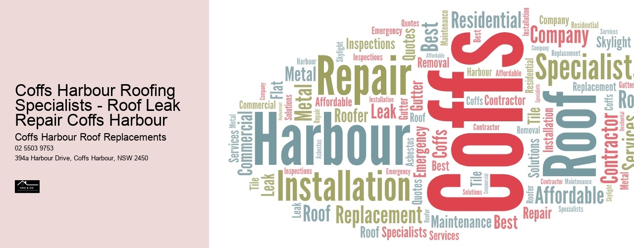 Coffs Harbour Roofing Specialists - Roof Leak Repair Coffs Harbour